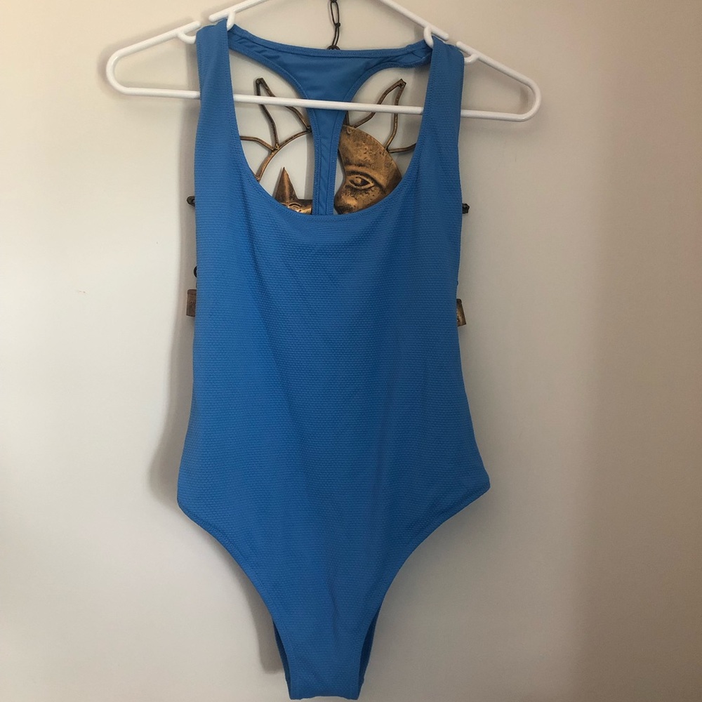 Aerie blue one-piece! Never been worn size M